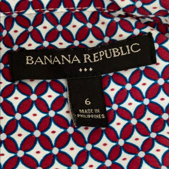 Banana Republic Geometrical Pattern Shirt Dress - Picture 6 of 7